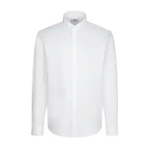 [갤러리아] [레노마 셔츠] 폴리 스판 트윌 슬림핏 긴팔셔츠 RQSSL1104WH [갤러리아]