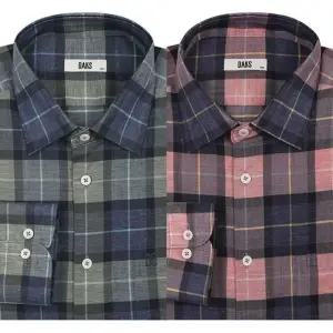 [갤러리아] 닥스셔츠 26SS 린넨혼방 체크 셔츠 DMS1SHCL110