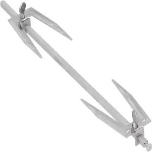 에어 프라이어 포크 로티세리 치킨 미트 스테인리스 스틸 바비큐 그릴 액세서리 360도 야외 캠핑