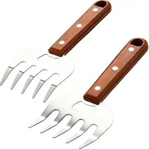 스테인리스 스틸 고기 분쇄기 발톱 - 아버지의 날과 크리스마스 ( 2팩 )을 위한 최고의 아빠 선물