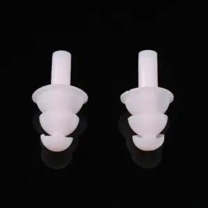 귀마개 물안경(투명 일체 (화이트) (GTF39251)워터뷰 고글 그레이렌즈)