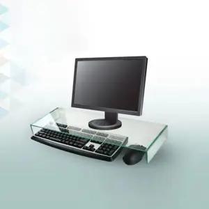 받침대 CL 620x210 모니터 거치대 강화유리