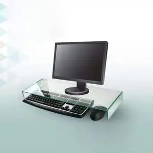 받침대 CL 620x210 모니터 거치대 강화유리