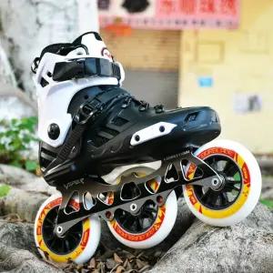 레이싱 인라인 3륜 입문용 스피드 스케이트 성인용 롤러스케이트 륜 연습용