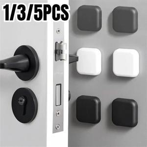 5PCS 도어 실리콘 충격 접착 인테리어 자동 스톱 보호 핸들 자체 방지 쿠션 ACCESSORIE