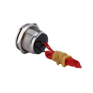 12/16/19/22/25/30MM IP68 방수 스테인레스 스틸 순간 푸시 버튼 스위치 금속 피에조 터치