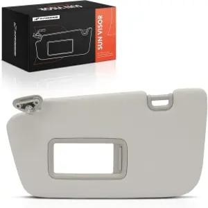 스바루 임프레자 WRX STI 2008-2014와 호환되는 A-프리미엄 드라이버 좌측 선바이저 - 베니티 라이트 없음