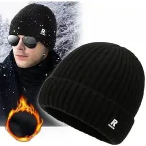 겨울등산모자 남녀공용 겨울 귀도리 비니 니트 모던 털 모자 안감