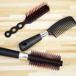 [알티피아]사우나 빗세트 (3종) 드라이 헬스장 헤어 브러쉬 세트