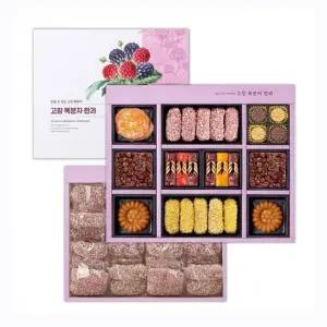 한과 선물세트 복분자한과-2단구성 명절선물 전통한과 전통한과 한과세트 선물세트