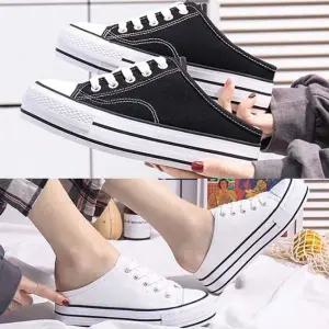 [RIZPICK]디자인 슬리퍼형슈즈 통굽운동화캐주얼슈즈 베스트 슬립온슈즈