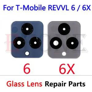 웹캠커버 카메라 가리개 T-Mobile REVVL 6 6X 후면 유리 렌즈 커버접착 스티커 수리 부품