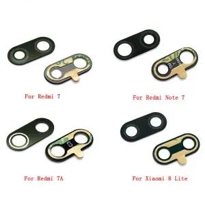 웹캠커버 카메라 가리개 후면 유리 렌즈 커버 2개 샤오미 레드미 노트 7미 8 라이트 7A 접착 스티커 교체