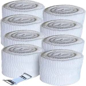 멕시코 복싱 글러브 컴뱃 스포츠 MMA 무술 2인치 x 16.5피트 길이의 박스 벤다스 데포르티바스용 전통 붕대