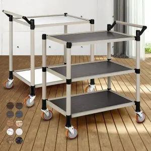 [오너클랜]일반형 2단 3단 대 다용도카트 빈티지트롤리 무빙서빙 드레싱카