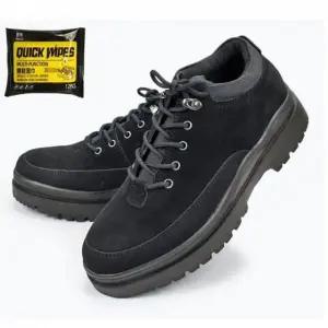 남성 스웨이드 레이스업 슈즈 및 신발 전용 세정 티슈