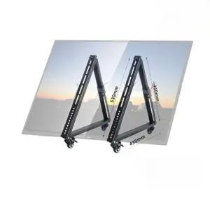 이동식 TV브라켓 모니터 바퀴달린 거치대 브래킷 화면