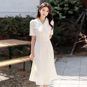 베이델 자가드 타이세트 플레어 원피스 빅사이즈/오피스룩/하객룩1242669