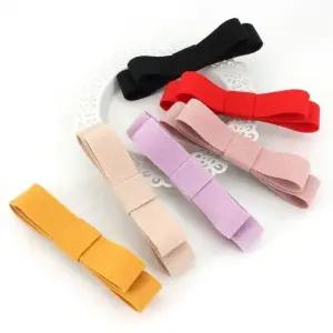 쥬벨 더블 빅리본 헤어핀 논슬립  자동핀