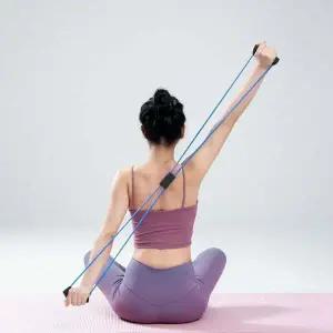 8자형 탄력밴드 전신 근력 강화 운동기구 홈트레이닝 튜빙밴드