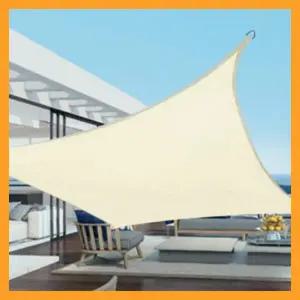 사각 차양막 2.3미터 방풍 차광 텐트 베이지색 텐트용품 캠핑용품