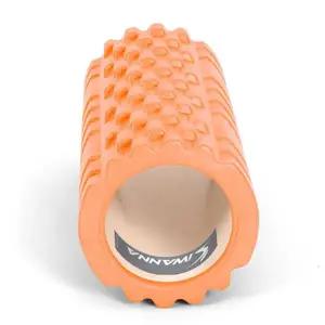 폼롤러 (퓨젼 아이워너 필라테스폼롤러 33cm 마사지바디롤러 코랄)