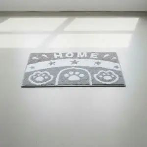 자카드 데이지 욕실 발매트 현관 매트 인테리어 러그 50x80