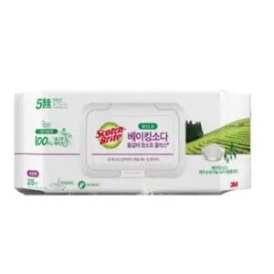 물걸레 청소포 일회용 베이킹소다 표준형 티슈