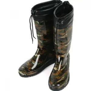 밀리터리 남성용 논슬립 카프 방수 방한장화 겨울 털부츠 낚시 장화 RB675