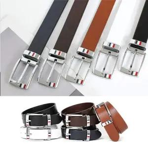 69_10 통가죽 남성 슬림벨트 캐주얼 정장 학생 기념일