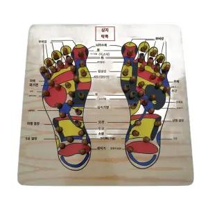 마사지 발바닥 지압판 영역 안마기 반사 발반사구 도구 프레스