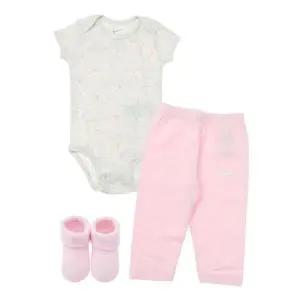 (6-12M) 나이키 와플 3PK 바디 수트 세트(A252UU890P)