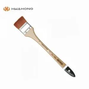 미술 합성모평 수채화용 넓은 평붓 수채화 화구 용평 벽화용평붓