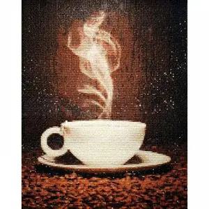 TBZ 커피 (패브릭) 보석십자수 40x50