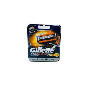 TBZ 파워 남성용 면도날 4P 면도기날 면도용품 교체면도날