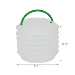 [셀러에이드]TBZ 미술용 자바라 물통 대 16x16x13cm 수채화물통