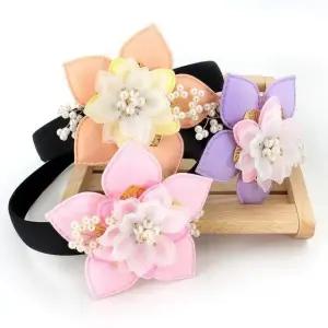 [아랑로랑] 수피아 배씨 한복 머리띠 헤어밴드