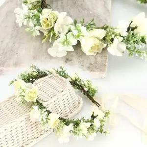 [아랑로랑] 마리엔느 사이즈조절 아기화관