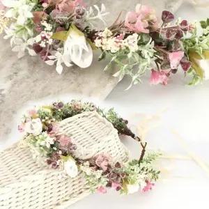 [아랑로랑] 들꽃요정 사이즈조절 아기화관