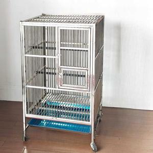 스텐 새장 대형 조류 닭장 사육장 날림장 사육 62x58x100cm