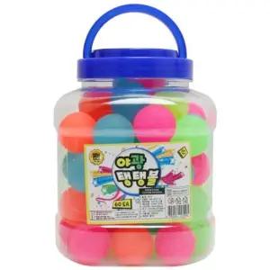 소형 얌채 탱탱볼 60개세트