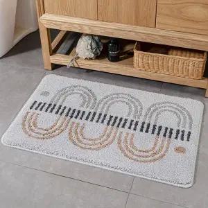 TBZ 웨이브 욕실 발매트 1개