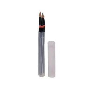 [셀러에이드]조절 가능한 투명 페인트 붓통 화방 붓케이스