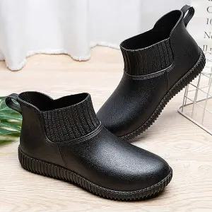 발목 방수 여성 레인부츠 숏장화/비오는날/데일리/장화/부츠/장마/고무/반장화/레인슈즈/반목