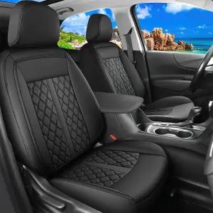 후이다소스 콜로라도 프런트 카시트 커버 풀 커버리지 가죽 시트 쿠션 액세서리 쉐보레 작업 트럭 Z71 LT