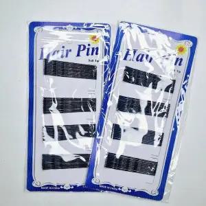 ToB 6cm 고급 헤어 머리 실핀 볼팁 대형 실삔 36개입