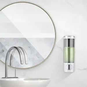 자동 손세정기 욕실 디스펜서 벽걸이 비누통 수납용기