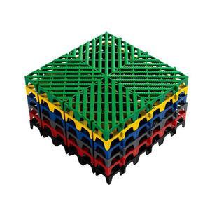 세차장 바닥 매트 배수 14장 14개 6색 배수판 40x40 8cm 옥상 지하실창고