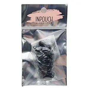 블랙 머리끈 소 50p 칼라 고무 밴드 대용량 헤어