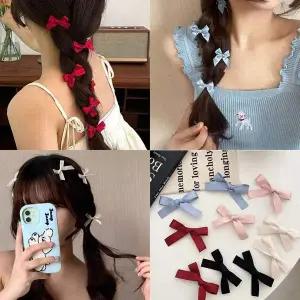 (5P세트) 미니 리본 집게핀세트